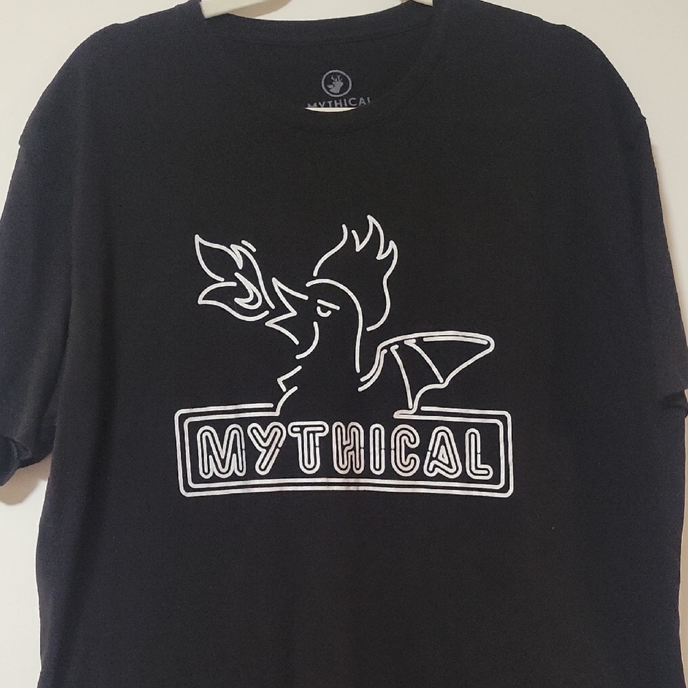 Mythical Black Graphic T-Shirt